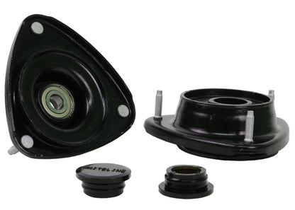 Whiteline 04-07 Subaru WRX/STi / 98-02 Subaru Forester Front Upper Strut Mounts - Offset Assembly - Graveyard Performance