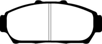 EBC 94-01 Acura Integra 1.8 Redstuff Front Brake Pads - Graveyard Performance