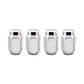 McGard Hex Lug Nut (Cone Seat) 7/16-20 / 13/16 Hex / 1.5in. Length (4-Pack) - Chrome