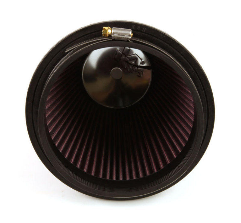 K&N Round Tapered Universal Air Filter 6in Flange ID x 7.5in Base OD x 5in Top OD x 6.5in Height - Graveyard Performance