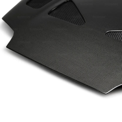 Seibon 93-98 Toyota Supra (JZA80L) TR Style Carbon Fiber Hood - Graveyard Performance