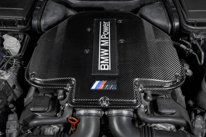 Eventuri BMW E39 M5 / E52 Z8 (S62) Black Carbon Plenum Lid - No Emblem - Graveyard Performance