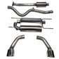 Corsa 2012-2025 Scion FRS / Subaru BRZ Polished Sport Cat-Back Exhaust