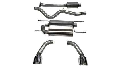 Corsa 2012-2025 Scion FRS / Subaru BRZ Polished Sport Cat-Back Exhaust