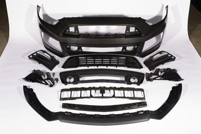Roush 2015-2017 Ford Mustang Complete Unpainted Front Fascia Kit (w/o Collision Detection & ACC) - Graveyard Performance