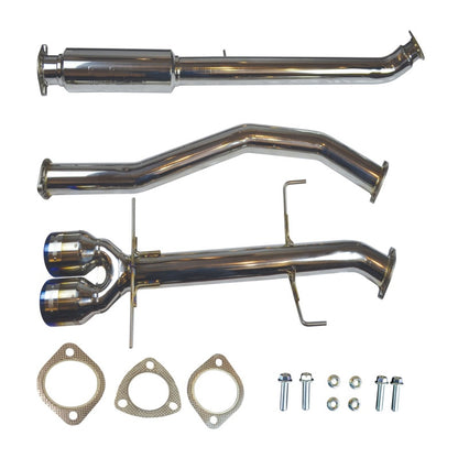 Injen 17-20 Honda Civic Si 1.5L Turbo (Sedan Only) 3in Cat-Back Stainless Steel Exhaust - Graveyard Performance