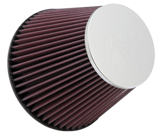 K&N Round Tapered Universal Air Filter 6in Flange ID x 7.5in Base OD x 4.5in Top OD x 6in H - Graveyard Performance
