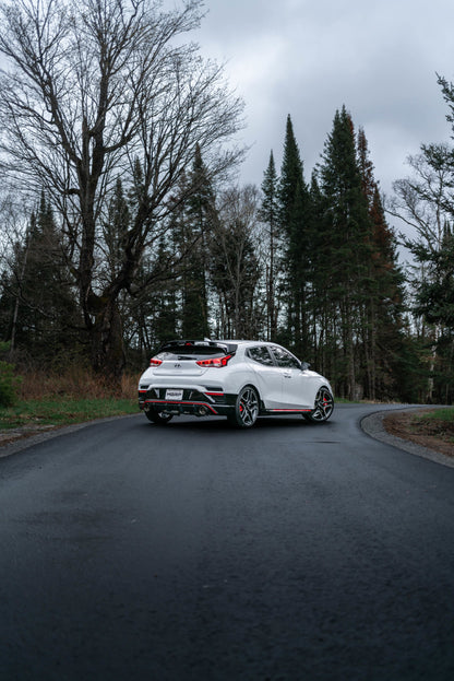 MBRP 2019+ Hyundai Veloster N 2.0L Turbo 3in Cat Back - Aluminized Steel - T304 Tip - Graveyard Performance
