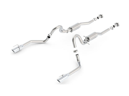 Borla 99-04 Ford Mustang GT 4.5L V8 AT/MT RWD 2dr ATAK SS Catback Exhaust - Graveyard Performance