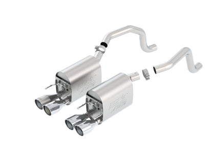 Borla 09-12 Chevy Corvette C6 Coupe/Convertible 6.2L 8cyl Aggressive ATAK Exhaust - Graveyard Performance