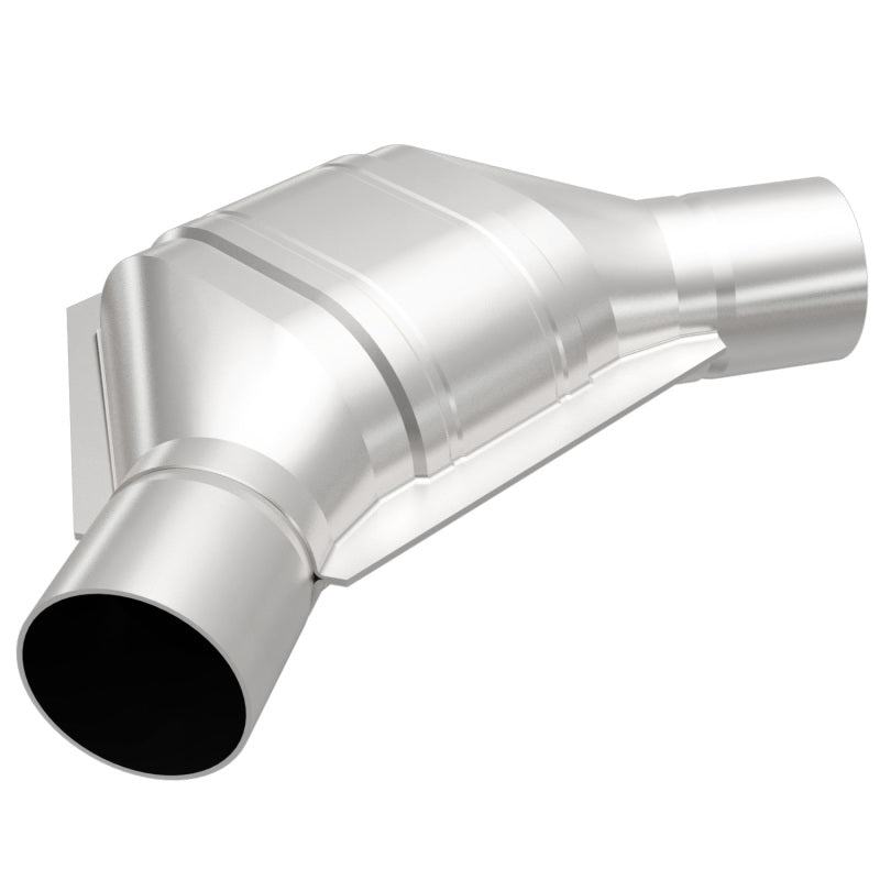 MagnaFlow Conv Universal 2 inch Angled O/O PC2 Front - Graveyard Performance