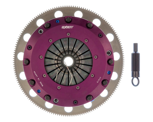 Exedy 2010-2015 Chevrolet Camaro SS V8 Hyper Twin Cerametallic Clutch Strap Drive Type Sprung Disc - Graveyard Performance