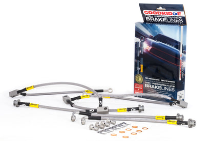 Goodridge 03-08 Nissan 350Z SS Brake Line Kit - Graveyard Performance