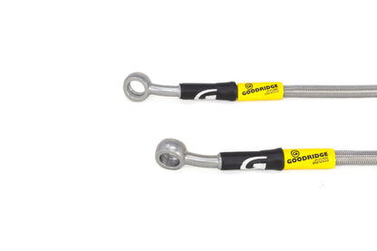 Goodridge 11/92-01 Subaru Impreza (2wd/4wd w/Rear Disc) Stainless Steel Brake Line Kit - Graveyard Performance
