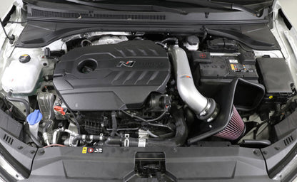 K&N 19-20 Hyundai Veloster L4-2.0L F/I Turbo Typhoon Performance Air Intake System - Graveyard Performance