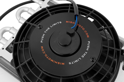 Mishimoto Heavy Duty Transmission Cooler w/ Electric Fan - Graveyard Performance