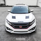 Seibon 2016-2018 Honda Civic Coupe/Sedan/Hatchback TS-Style Carbon Fiber Hood