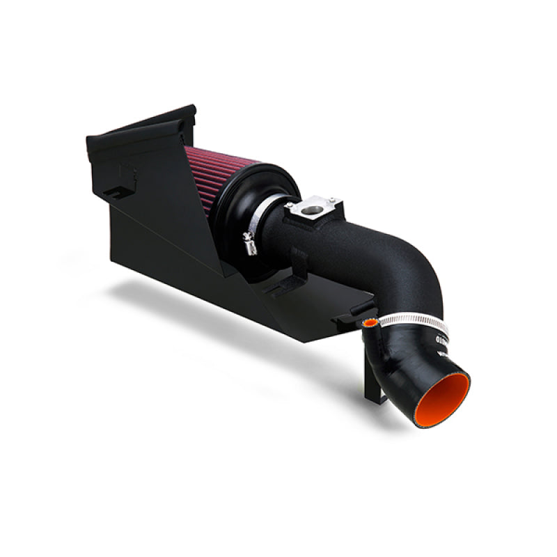 Mishimoto 06-11 Honda Civic Si Performance Air Intake w/ Heat Shield - Wrinkle Black - Graveyard Performance