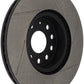 StopTech Power Slot 06-10 Audi A3 / 08-10 TT / 06-09 VW GTI Mlk V/Passat Right Front Slotted Rotor