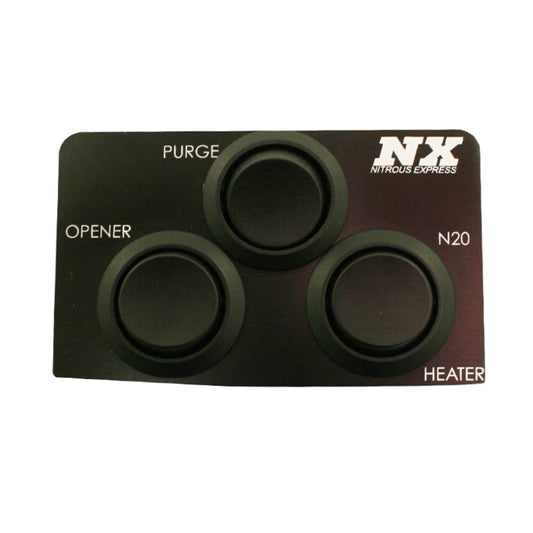 Nitrous Express 05-13 Chevrolet Corvette C6 Custom Switch Panel - Graveyard Performance