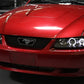 Spyder Ford Mustang 99-04 Projector Headlights LED Halo Black High H1 Low H1 PRO-YD-FM99-1PC-AM-BK