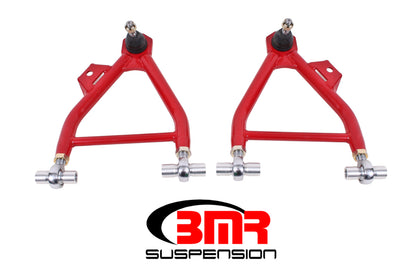 BMR 94-04 Mustang Lower A-Arms (Coilover Only) w/ Adj. Rod End and STD. Ball Joint - Red - Graveyard Performance