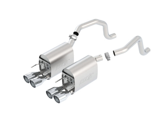Borla 09-12 Corvette Coupe/Conv 6.2L 8cyl 6spd RWD inS-Type IIin Exhaust (rear section only) - Graveyard Performance