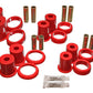 Energy Suspension Rr Lwr Cab W/Thrust Washer - Red