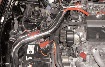 Injen 97-01 Prelude Polished Cold Air Intake - Graveyard Performance