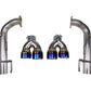FactionFab Axle Back Exhaust w/ Burnt Tips 2015-2020 Subaru WRX, STi
