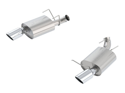 Borla 13-14 Mustang GT/Boss 302 5.0L V8 RWD Single Split Rr Exit S-Type Exhaust (rear section only) - Graveyard Performance