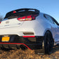 Rally Armor 19-22 Hyundai Veloster N Black UR Mud Flap w/ Performance Blue Logo