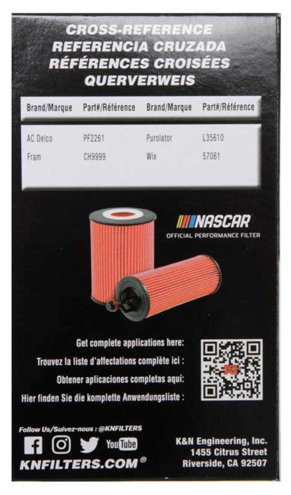 K&N Performance Gold Oil Filter for Hyundai/Kia V6 06-08 Azera/Sonata/Sedona/07-08 Santa Fe - Graveyard Performance
