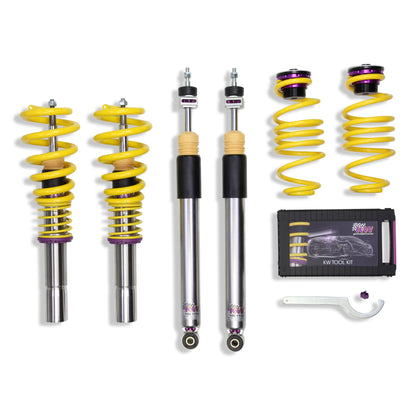 KW Coilover Kit V3 Audi A4 S4 (8K/B8) w/o electronic dampening control Sedan FWD + Quattro - Graveyard Performance