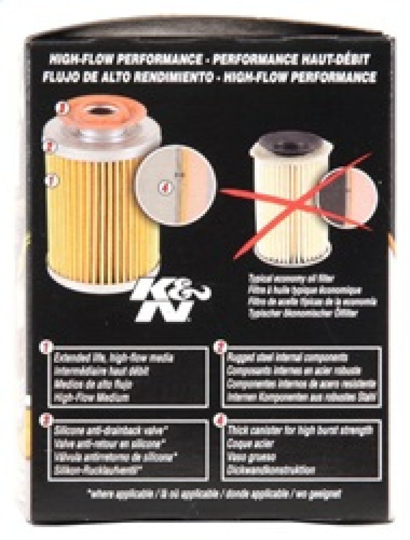 K&N 03-09 Scion tC / 00-05 Celica GT/GT-S Performance Gold Oil Filter - Graveyard Performance