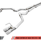 AWE Tuning 2018+ Ford Mustang GT (S550) Cat-back Exhaust - Track Edition (Quad Chrome Silver Tips)