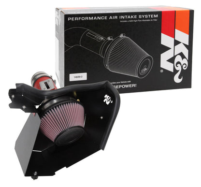 K&N 17-18 Honda Civic Type-R L4-2.0L F/I Typhoon Air Intake - Graveyard Performance