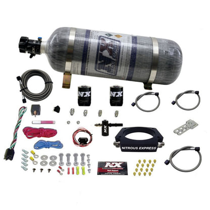 Nitrous Express 2014+ Chevrolet Corvette C7 Nitrous Plate Kit (50-300HP) w/Composite Bottle - Graveyard Performance