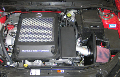 K&N 07-09 Mazdaspeed3 Silver Typhoon Short Ram Intake - Graveyard Performance