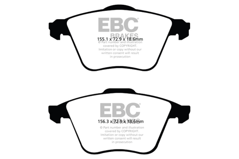 EBC Brakes Bluestuff Street and Track Day Brake Pads - Graveyard Performance