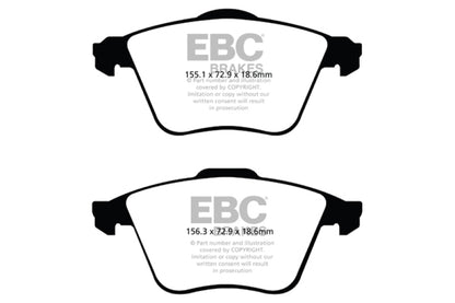 EBC Brakes Bluestuff Street and Track Day Brake Pads - Graveyard Performance