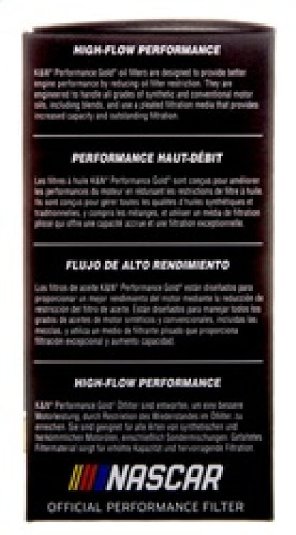 K&N Performance Oil Filter for 2019 Audi A3 2.0L - Graveyard Performance