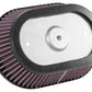 K&N Universal Custom Air Filter - Oval Shape 9.313in OD / 2.375 Height