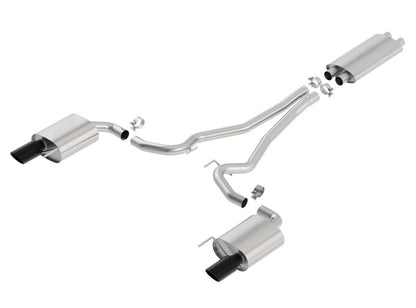 Borla 15-17 Ford Mustang GT 5.0L AT/MT Cat-Back Exhaust - Graveyard Performance