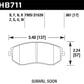 Hawk 13 Subaru BRZ / 13 Scion FR-S HPS Front Street Brake Pads