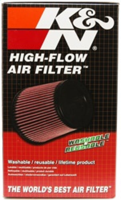K&N Filter Universal Rubber Filter 2 3/4 inch Flange 6 inch Base 5 inch Top 6 1/2 inch Height - Graveyard Performance