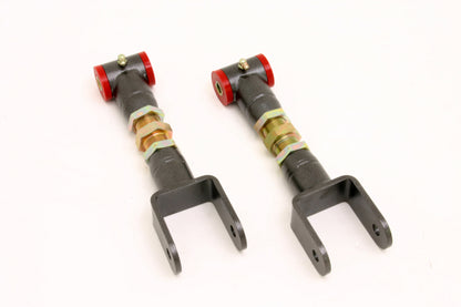 BMR 79-04 Fox Mustang Upper Control Arms On-Car Adj. (Polyurethane) - Black Hammertone - Graveyard Performance