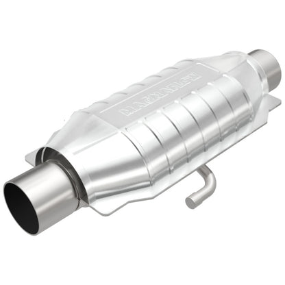 MagnaFlow Conv Univ 2.25in Inlet/Outlet Center/Center Oval Rear (California) - Graveyard Performance