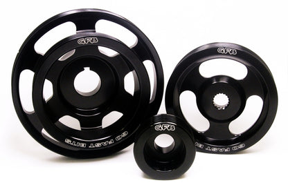 GFB 08+ WRX/STi / 09+ Forester / 03-09 LGT 3 pc Underdrive/Non-Underdrive Pulley Kit - Graveyard Performance