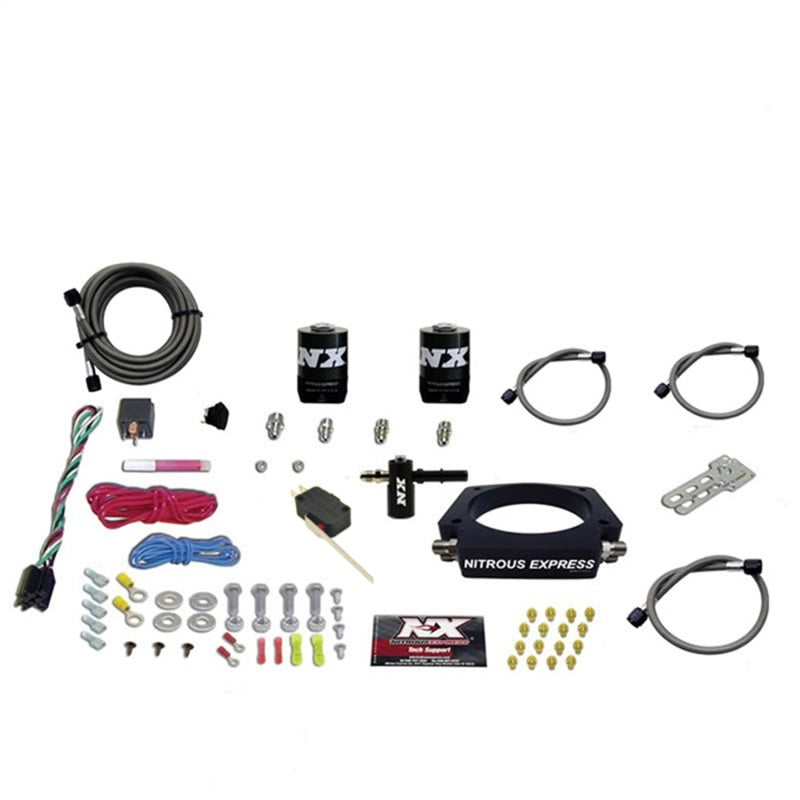 Nitrous Express LT2 C8 Nitrous Plate Kit (50-300HP) w/o Bottle - Graveyard Performance